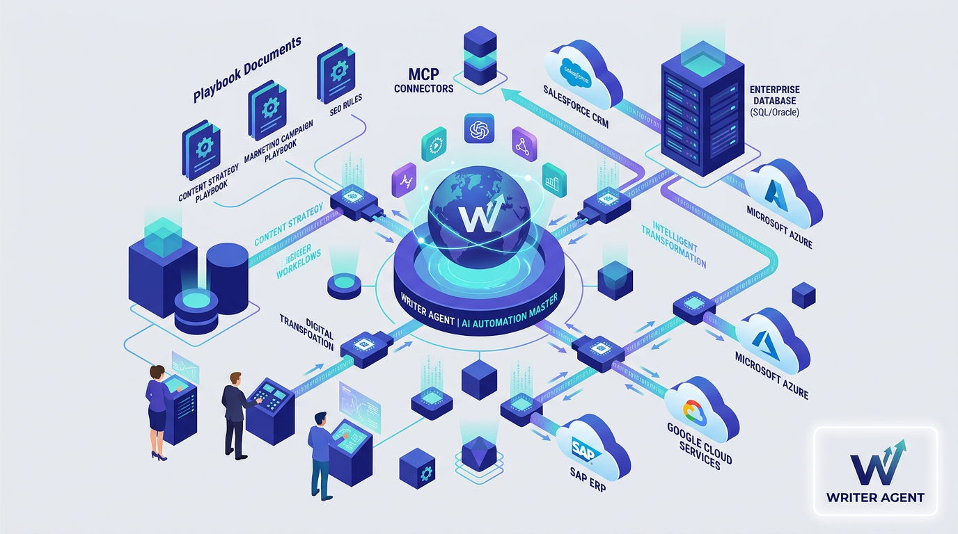 How Writer Agent Playbooks Transform Enterprise Workflows with MCP Connectors